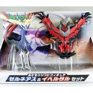 Takaratomy pokemon PVC Figure Xerneas &Yveltal Set